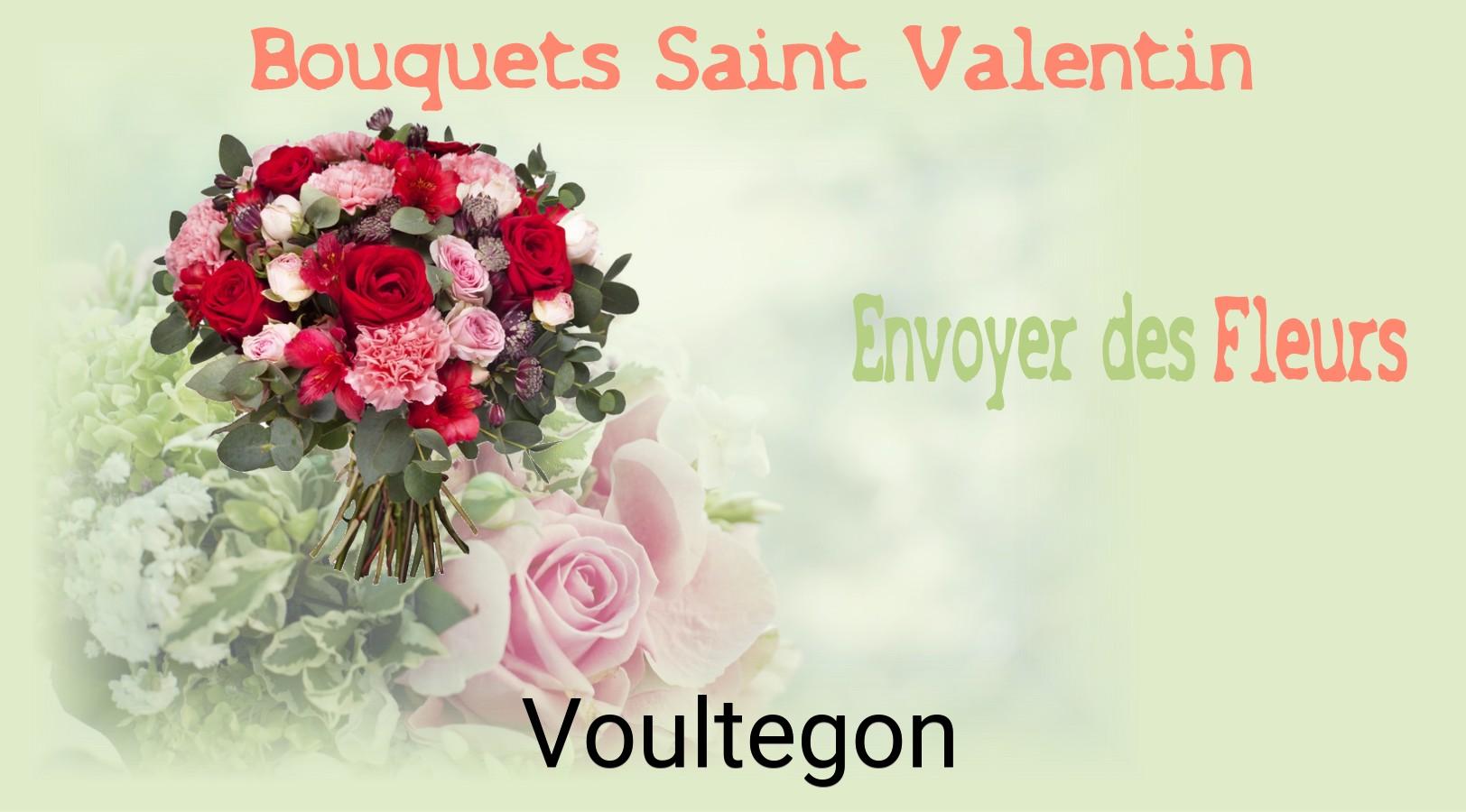 Roses de Saint-Valentin livrées à Voultegon